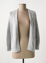 Gilet manches longues manches 3/4 gris LUISA CERANO femme