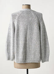 Gilet manches longues gris LUISA CERANO pour femme seconde vue