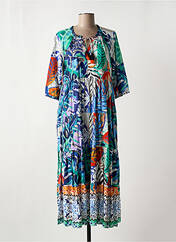 Robe longue bleu ORIENTIQUE NATURALLY pour femme seconde vue