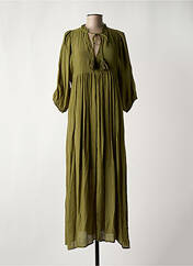 Robe longue vert GOA pour femme seconde vue