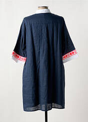 Robe mi-longue bleu VILAGALLO pour femme seconde vue