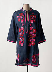 Tunique manches longues bleu VILAGALLO pour femme seconde vue