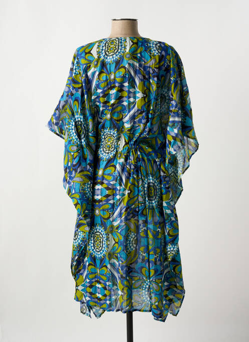 Robe mi-longue bleu DRESS ADDICT pour femme