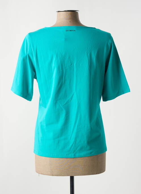 T-shirt bleu ESCORPION pour femme