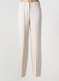 Pantalon slim taille normale taille normale beige MARELLA femme