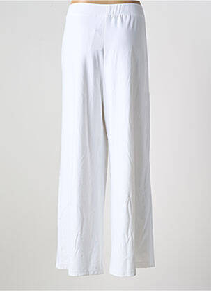 Pantalon large poches taille normale blanc FABER femme