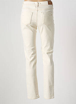 Jeans coupe slim taille normale taille normale beige EAST DRIVE femme