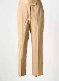 Pantalon chino tissage popeline taille normale marron GERARD DAREL femme