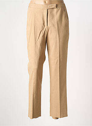 Pantalon chino tissage popeline taille normale marron GERARD DAREL femme