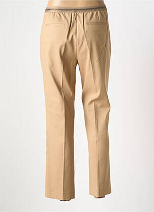 Pantalon chino tissage popeline taille normale marron GERARD DAREL femme