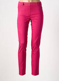 Jegging tissage popeline taille normale rose EAST DRIVE femme