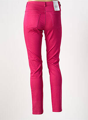 Jegging tissage popeline taille normale rose EAST DRIVE femme