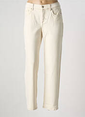 Jeans coupe droite beige LIU JO pour femme seconde vue