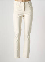 Jeans coupe slim beige EAST DRIVE pour femme seconde vue