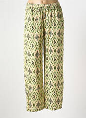 Pantalon droit vert GOA pour femme seconde vue