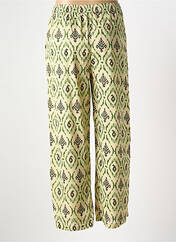 Pantalon droit vert GOA pour femme seconde vue