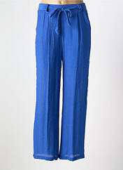 Pantalon large bleu GOA pour femme seconde vue