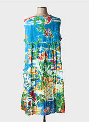 Robe mi-longue bleu ORIENTIQUE NATURALLY pour femme seconde vue