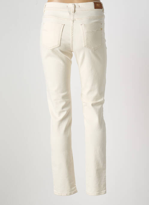 Jeans coupe slim beige EAST DRIVE pour femme