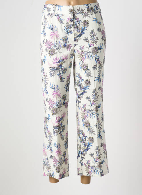 Pantalon 7/8 blanc EMME M pour femme