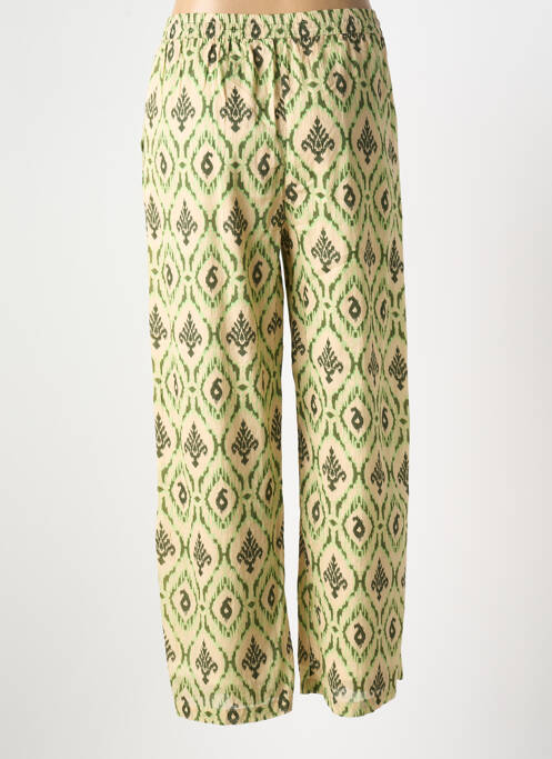 Pantalon droit vert GOA pour femme