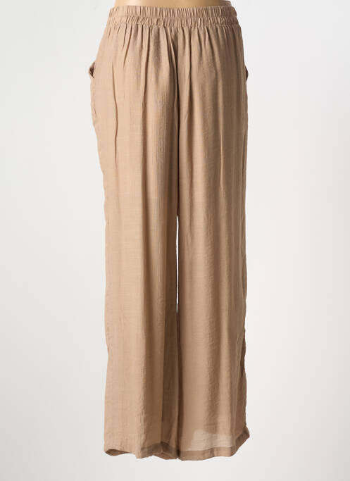 Pantalon large marron GOA pour femme