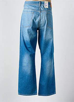 Jeans coupe droite fermeture zippée sous rabat boutonné bleu PEPE JEANS homme