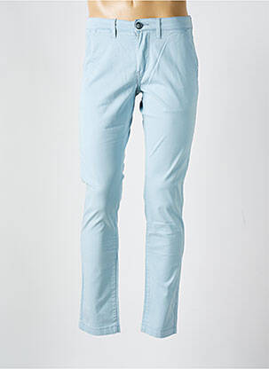 Pantalon chino tissage popeline taille normale bleu PEPE JEANS femme