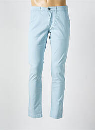 Pantalon chino tissage popeline taille normale bleu PEPE JEANS femme
