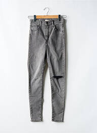 Jeans coupe slim poches gris LEVIS femme