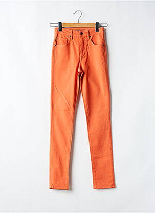 Pantalon slim poches orange COMPTOIR DES COTONNIERS femme