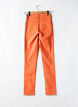 Pantalon slim poches orange COMPTOIR DES COTONNIERS femme
