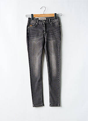 Jeans coupe slim poches gris LOIS femme