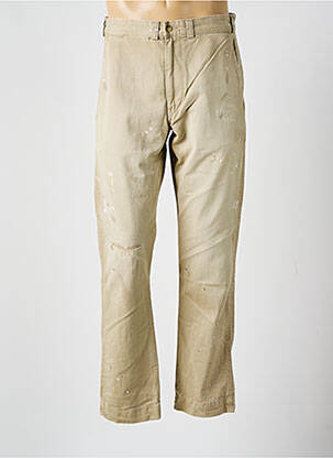 Pantalon droit beige RALPH LAUREN pour homme