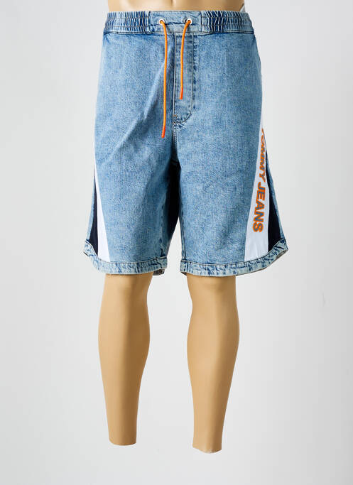 Bermuda bleu TOMMY HILFIGER pour homme