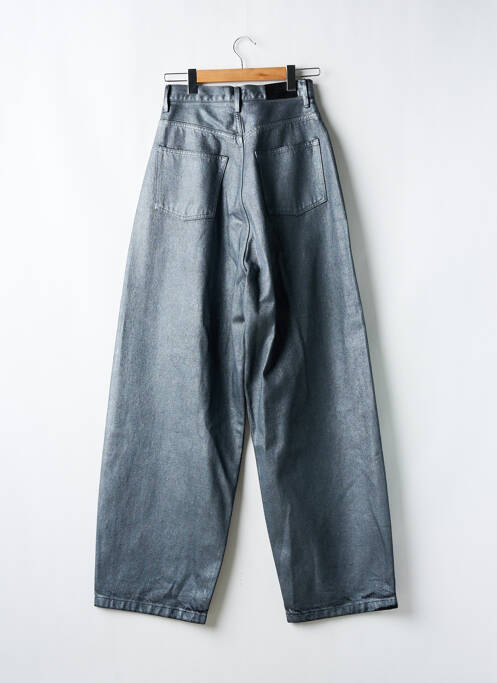 Jeans coupe droite argent TOMMY HILFIGER pour femme