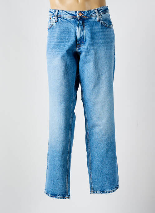 Jeans coupe droite bleu JACK & JONES pour homme