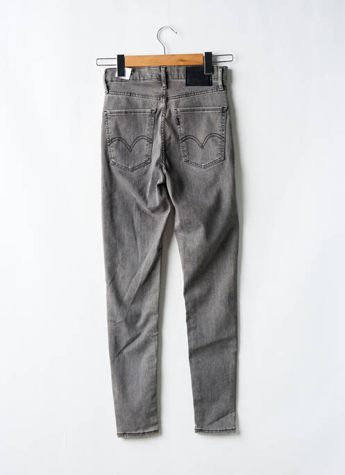 Jeans coupe slim gris LEVIS pour femme