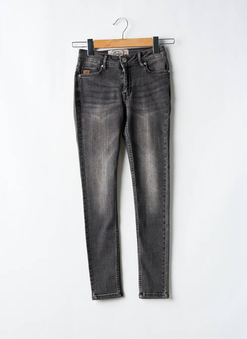 Jeans coupe slim gris LOIS pour femme