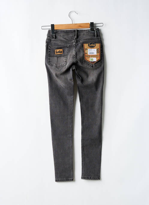 Jeans coupe slim gris LOIS pour femme