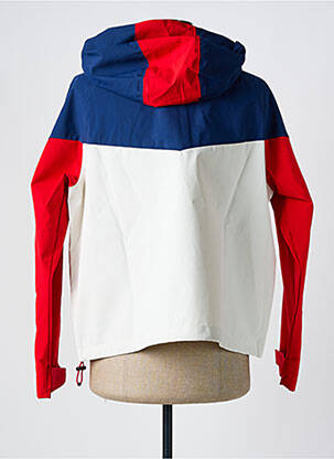 Parka manches longues a capuche bleu FILA homme