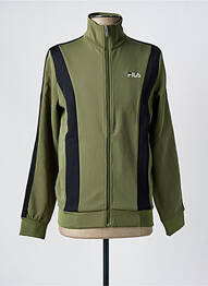Veste casual coupe droite vert FILA homme