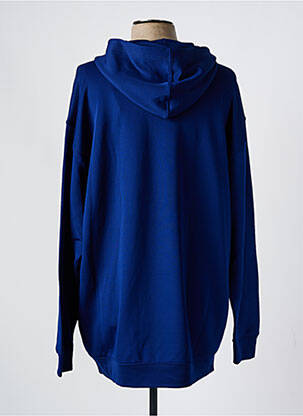 Sweat-shirt à capuche poches manches longues bleu FILA homme