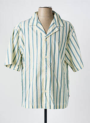 Chemise manches courtes col tailleur blanc LEVIS homme