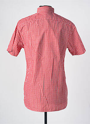 Chemise manches courtes imprimé fantaisie rouge TOMMY HILFIGER homme