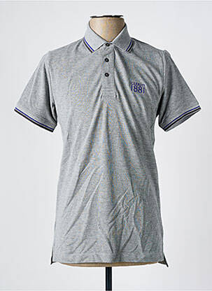 Polo stretch manches courtes gris CERRUTI 1881 homme