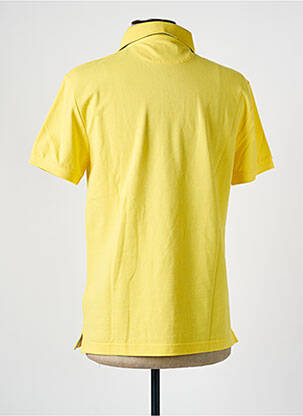 Polo coupe cintrée manches courtes jaune HACKETT homme