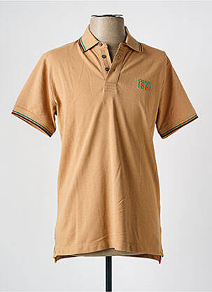 Polo stretch manches courtes marron CERRUTI 1881 homme
