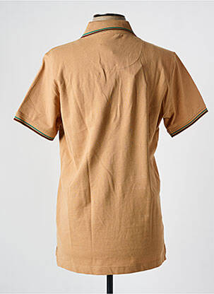 Polo stretch manches courtes marron CERRUTI 1881 homme