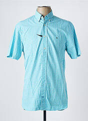 Chemise manches courtes bleu TOMMY HILFIGER pour homme seconde vue
